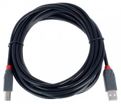 Lindy USB 2.0 Typ A/B 5m black
