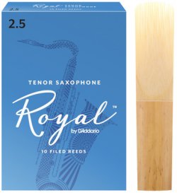 Daddario Woodwinds Royal Tenor Sax 2,5