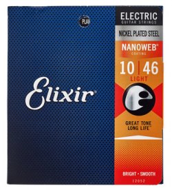 Elixir Nanoweb Light E-Gitarre Saiten