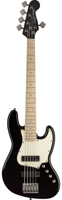 SQUIER BY FENDER CONTEMPORARY ACTIVE JAZZ BASS V HH MN BLACK