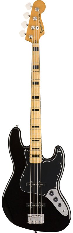 SQUIER BY FENDER CLASSIC VIBE '70S JAZZ BASS MN BLACK