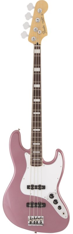 FENDER MADE IN JAPAN 2019 LIMITED COLLECTION JAZZ BASS, ROSEWOOD FINGERBOARD, BURGUNDY MIST METALLIC